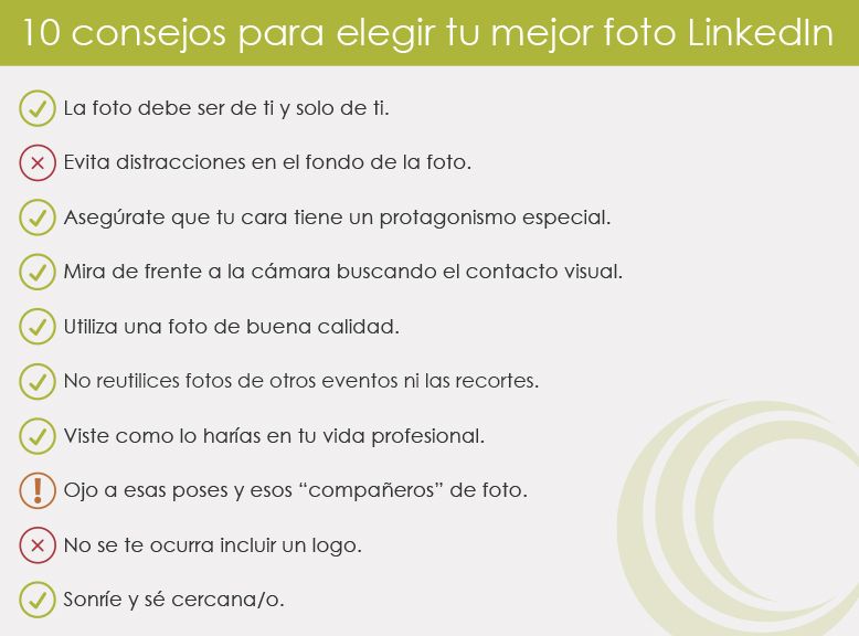 Consejos para elegir tu mejor foto LinkedIn